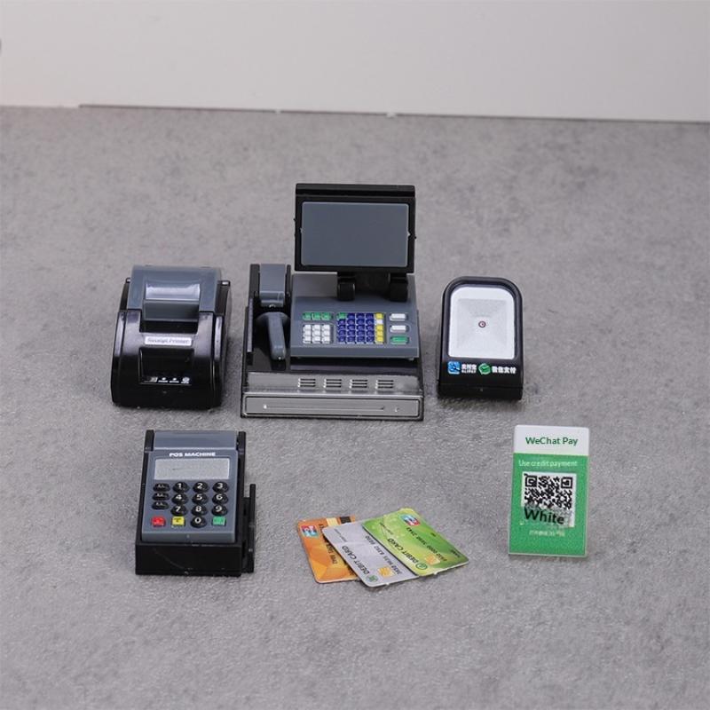 Toy Cash Register - Ensemble de figurines de collection de