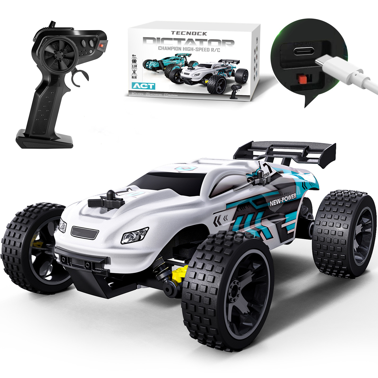 Kids Toys Under 50 - Voiture RC à grande vitesse pour
