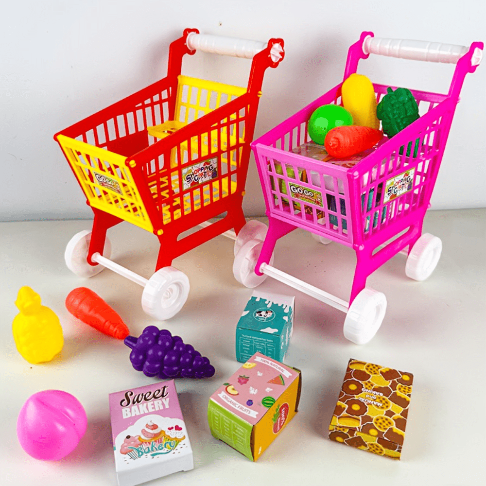 Toy Cash Register - Jouets de chariot de courses simulés