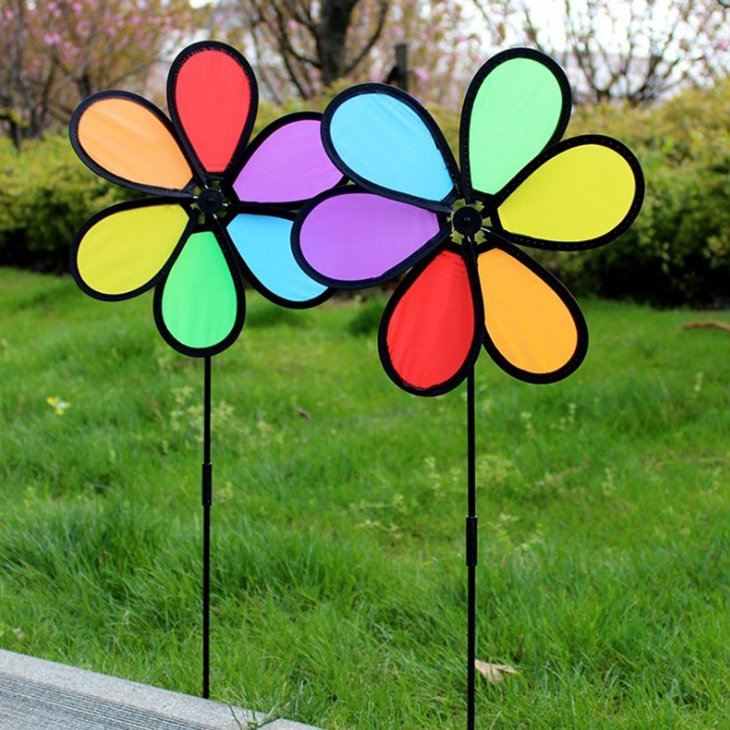 Kids Yard Toys - 【M】1 pièce Moulin à vent coloré,