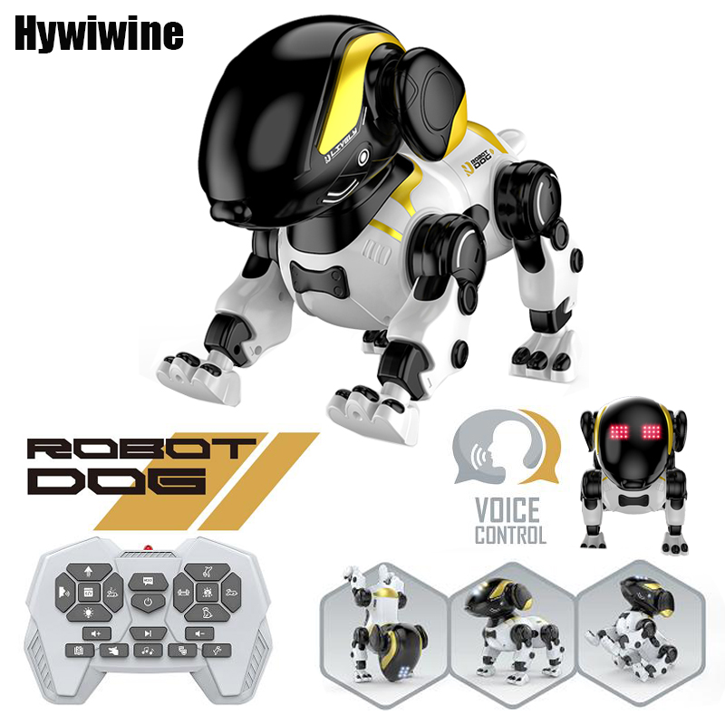 Kids Toys Under 50 - Robot chien Emo RC télécommandé, voix