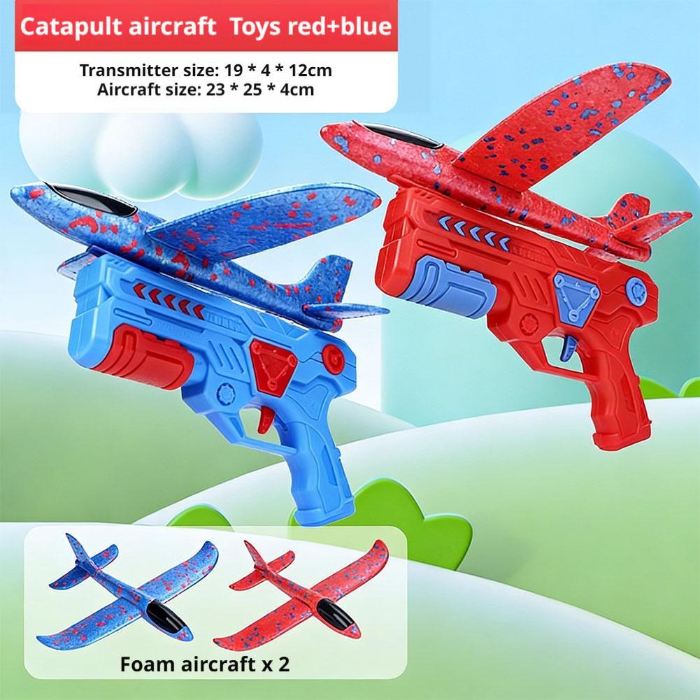 Catapult Launcher Toy - Lanceur d'avion catapulte en mousse, jouet