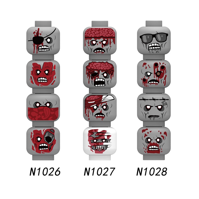 Figurines de tête de monstre,  - Kids Zombie Toys avis et prix
