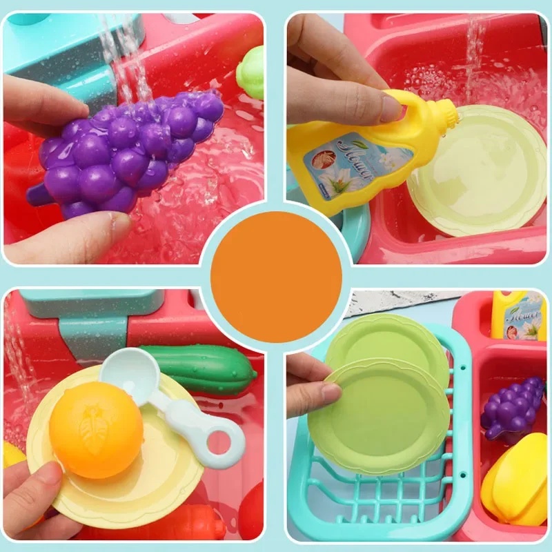 Ensemble d'évier de cuisine en - Kids Toys Kitchen Set avis et prix