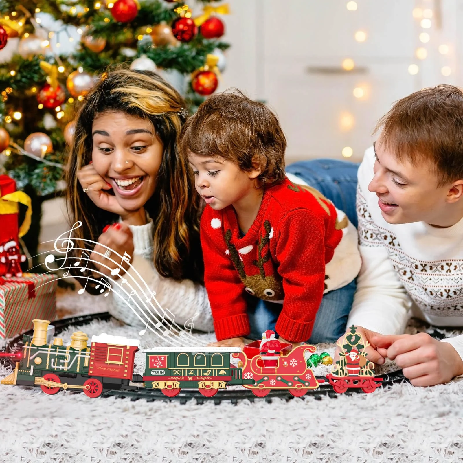 Ensemble de Train de noël, mod - Kids Toys Xmas avis et prix