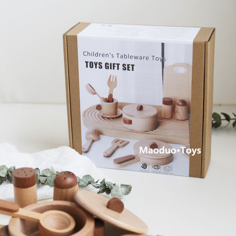Jeu de cuisine en bois de hêtr - Kids Toys Kitchen Set avis et prix